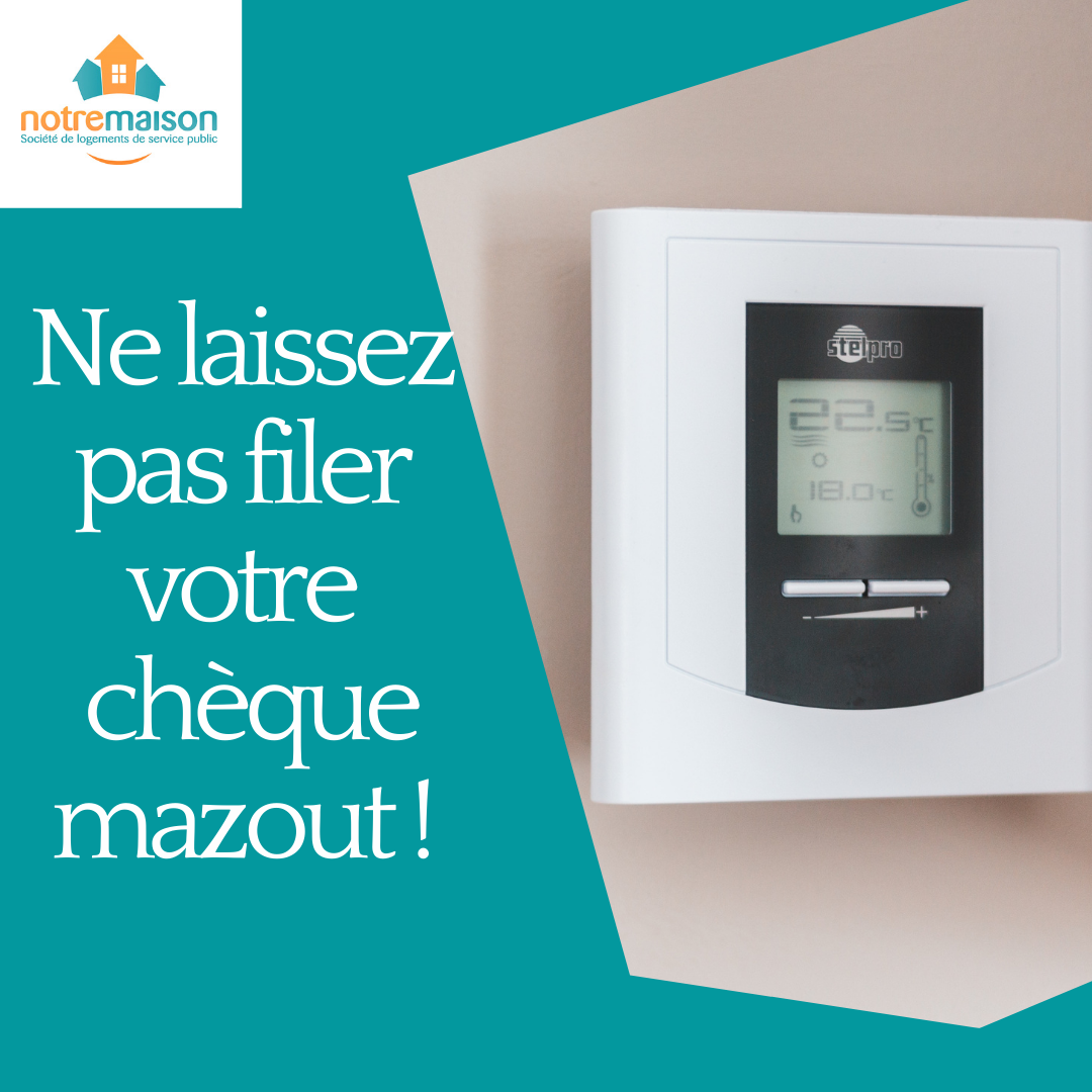 flyers permanences mazout Notre Maison